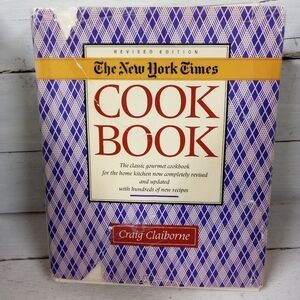The New York Times Cook Book Revised Edition Gourmet Cookbook Hardcover 1990